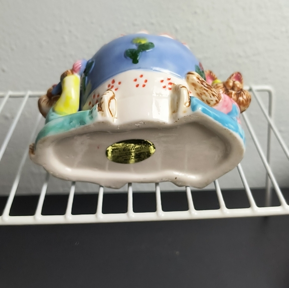 Easter Bunny Candy Nut Dish Ceramic - Picture 5 of 8